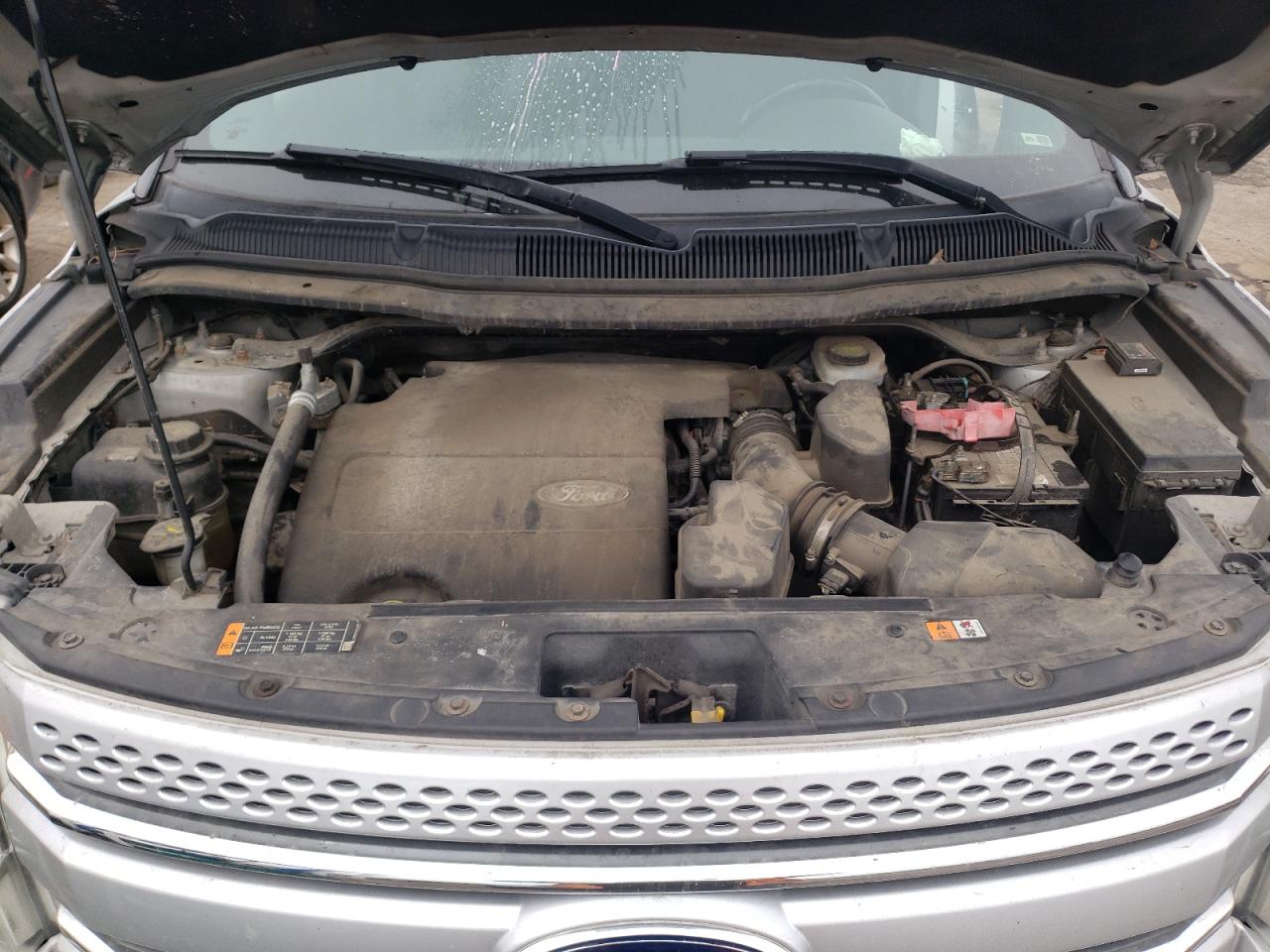 2014 Ford Explorer VIN 1FM5K8D84EGB29786 Copart auction photo, side damage thumbnail 12