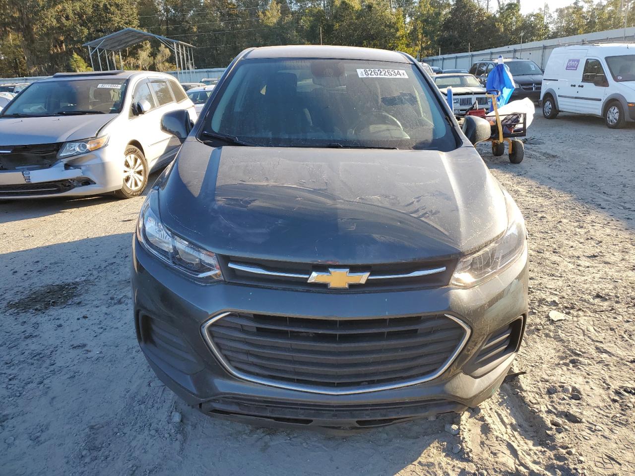 2020 Chevrolet Trax VIN 3GNCJKSB5LL230183 Copart auction photo, front end damage thumbnail 5