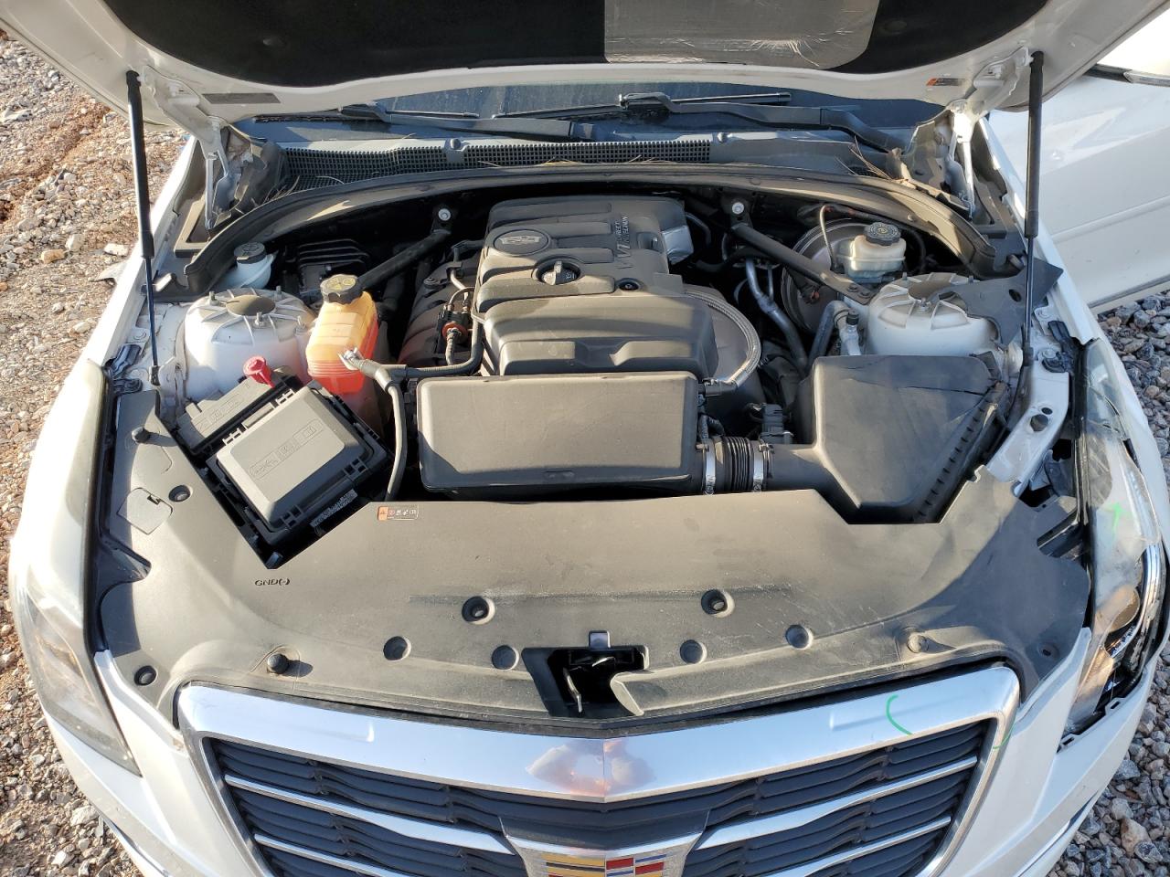2015 Cadillac ATS VIN 1G6AB5SA7F0135859 Copart auction photo, front end / minor dent/scratches damage thumbnail 11