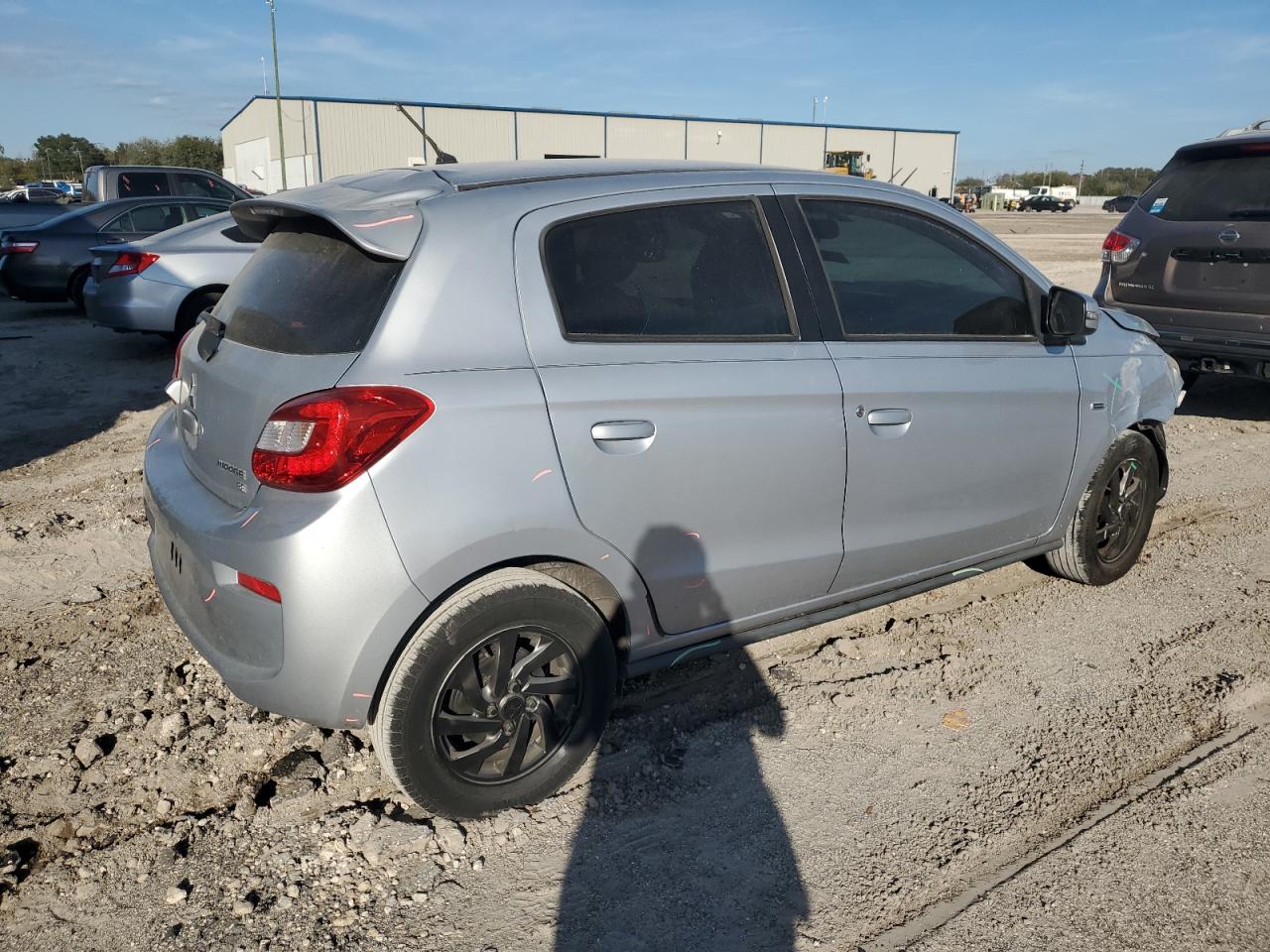 2018 Mitsubishi Mirage VIN ML32A4HJ0JH001116 Copart auction photo, front end damage thumbnail 3