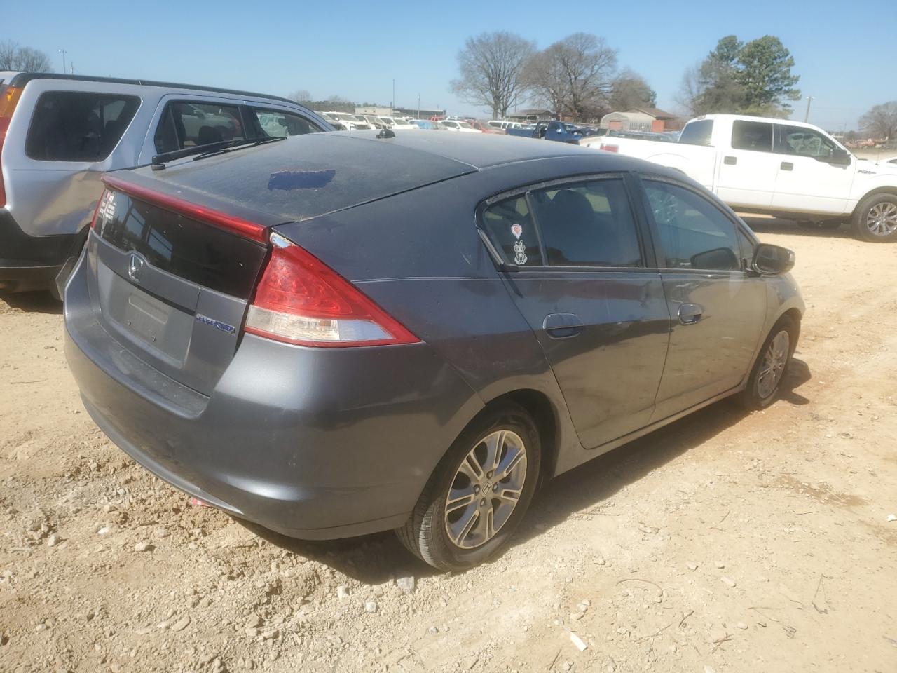 2010 Honda Insight VIN JHMZE2H78AS021222 Copart auction photo, front end damage thumbnail 3