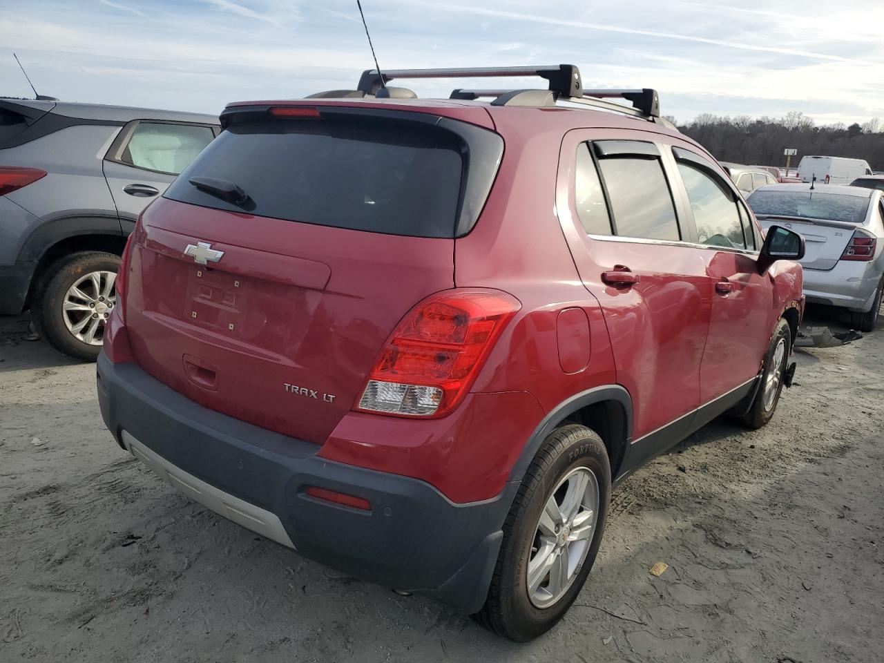 2015 Chevrolet Trax VIN KL7CJLSB4FB099233 Copart auction photo, front end damage thumbnail 3