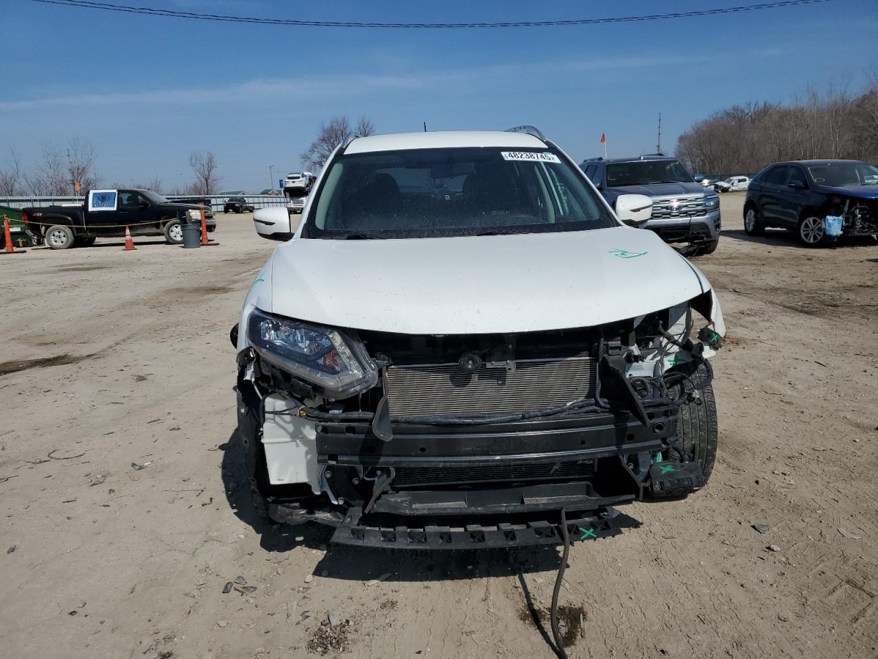 2016 Nissan Rogue VIN KNMAT2MV6GP735273 Copart auction photo, all over damage thumbnail 5