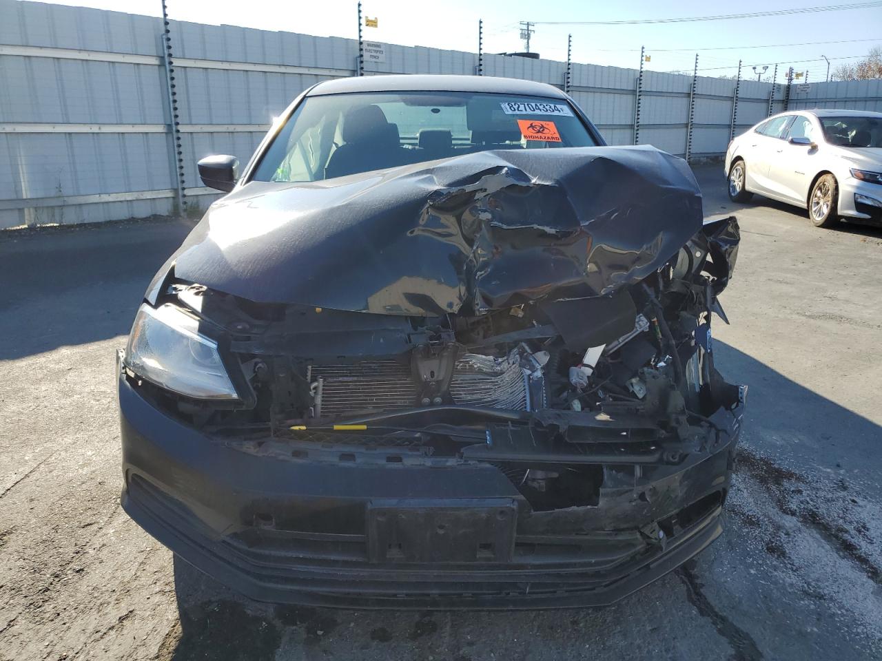 2016 Volkswagen Jetta VIN 3VW267AJ4GM402910 Copart auction photo, front end / rear end damage thumbnail 5