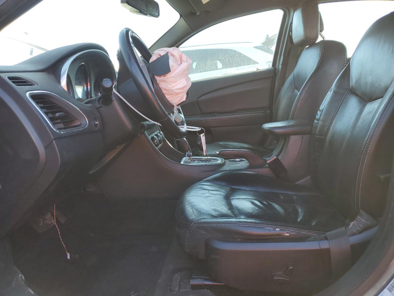 2013 Chrysler 200 VIN 1C3CCBCG9DN521093 Copart auction photo, front end / rear end damage thumbnail 7
