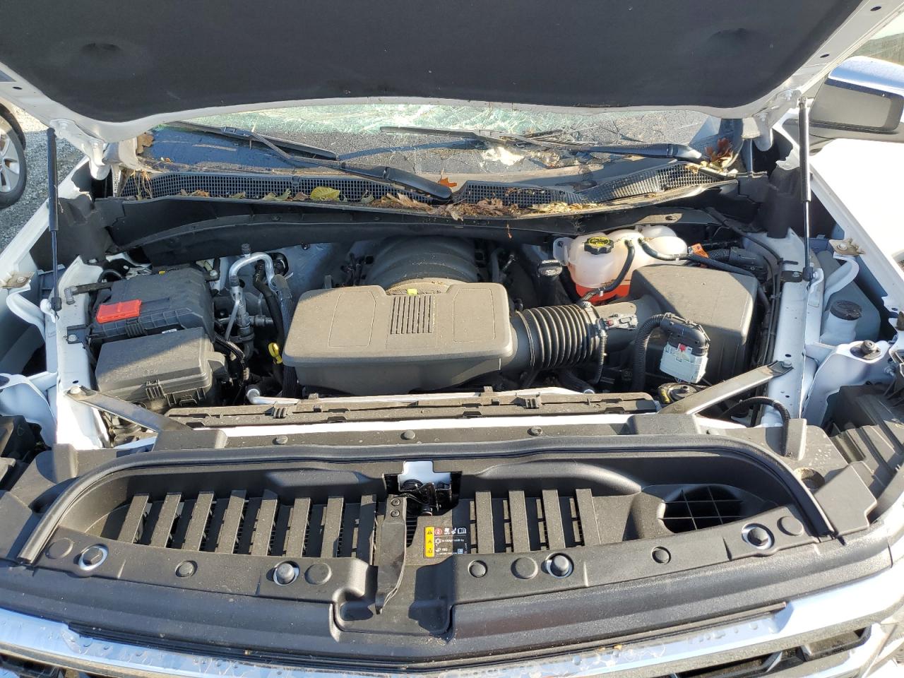 2023 Chevrolet Silverado VIN 2GCPACED5P1115863 Copart auction photo, top/roof damage thumbnail 11