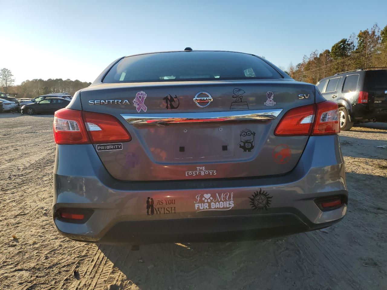 2016 Nissan Sentra VIN 3N1AB7AP4GL654180 Copart auction photo, front end / minor dent/scratches damage thumbnail 6