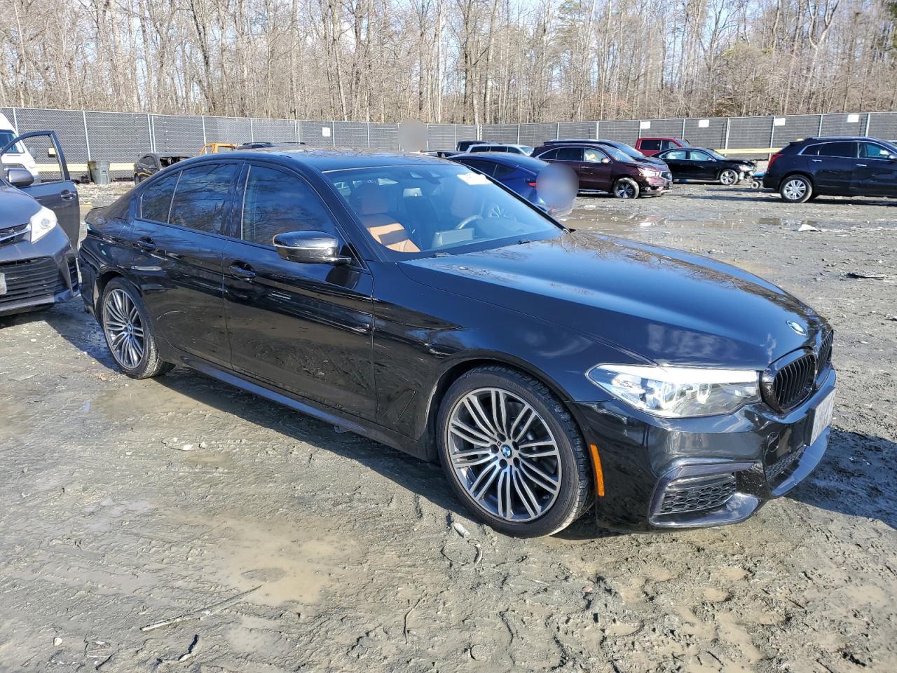 2019 BMW 5er VIN WBAJE7C56KWW29944 Copart auction photo, rear end damage thumbnail 4