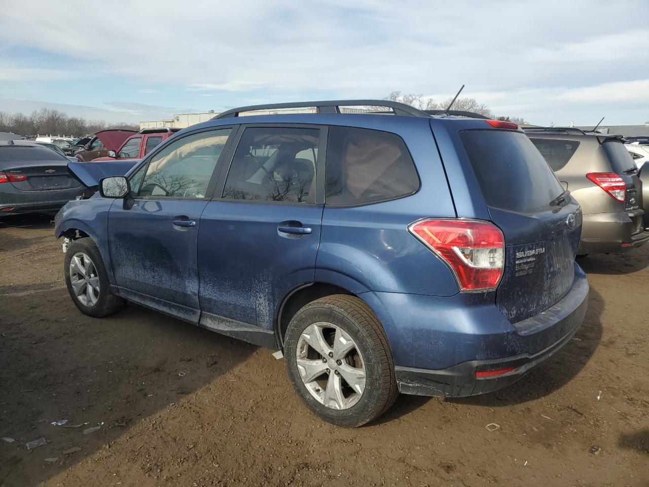 2014 Subaru Forester VIN JF2SJAEC7EH450088 Copart auction photo, front end / minor dent/scratches damage thumbnail 2