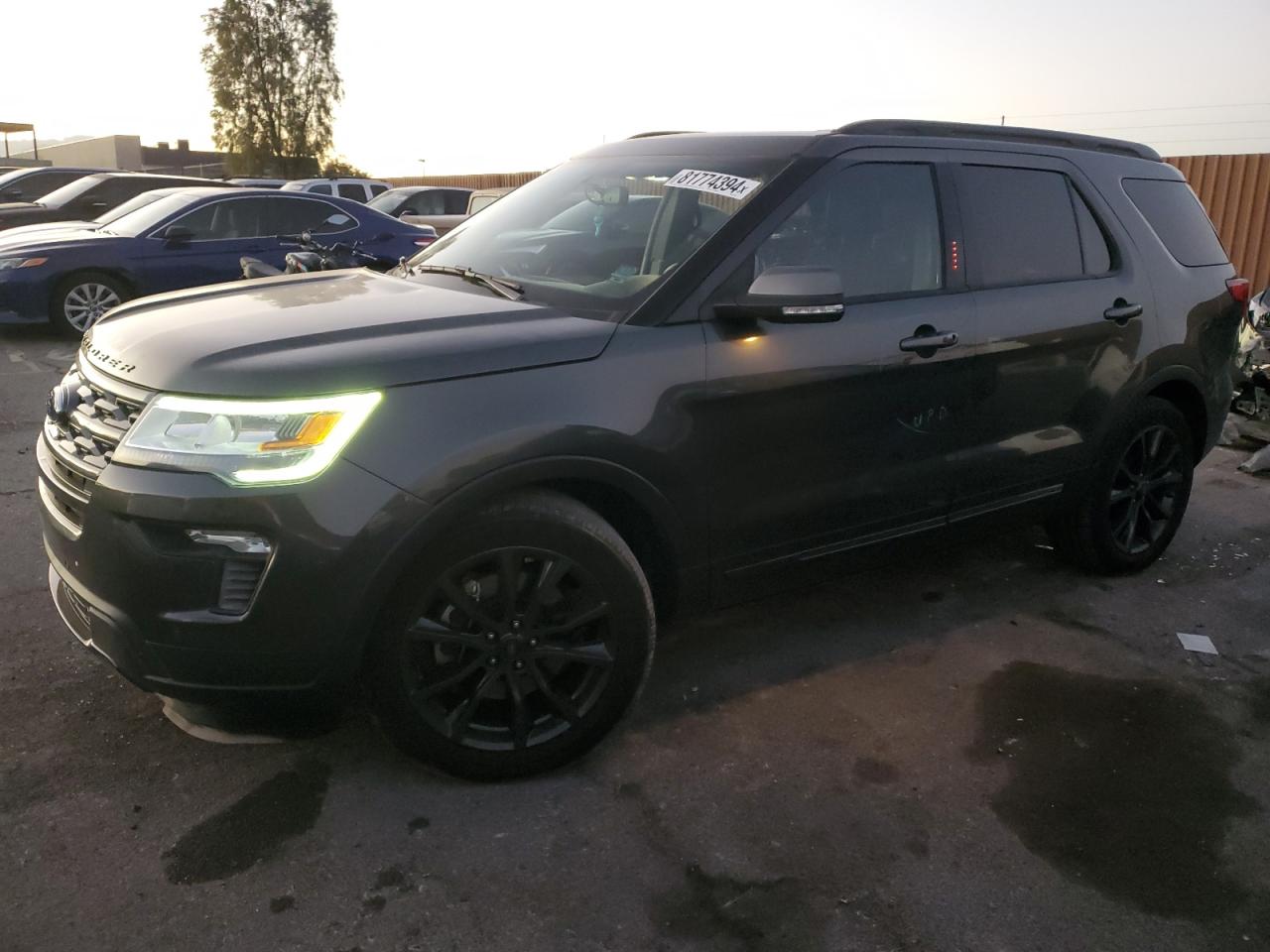 2018 Ford Explorer VIN 1FM5K7D87JGC72803