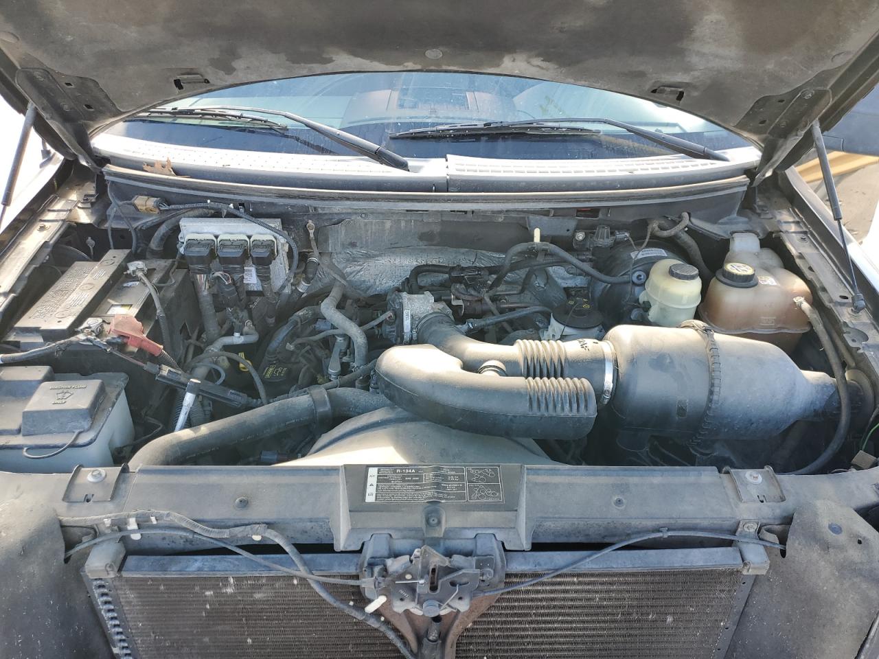 2008 Ford F-150 VIN 1FTRF12W98KE57029 Copart auction photo, rear end damage thumbnail 11