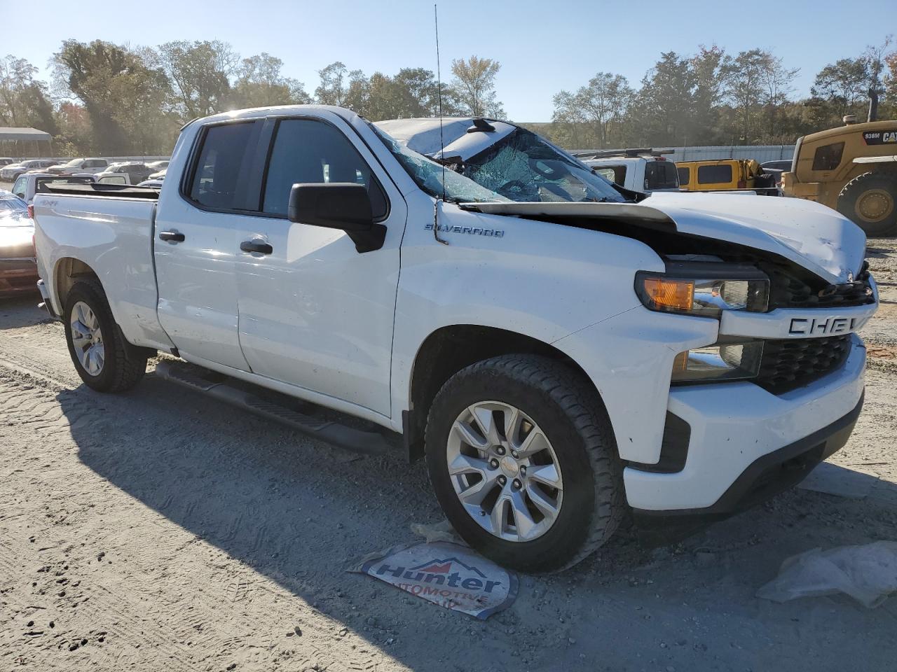 2022 Chevrolet Silverado VIN 1GCRYBEK6NZ194476 Copart auction photo, top/roof / all over damage thumbnail 4
