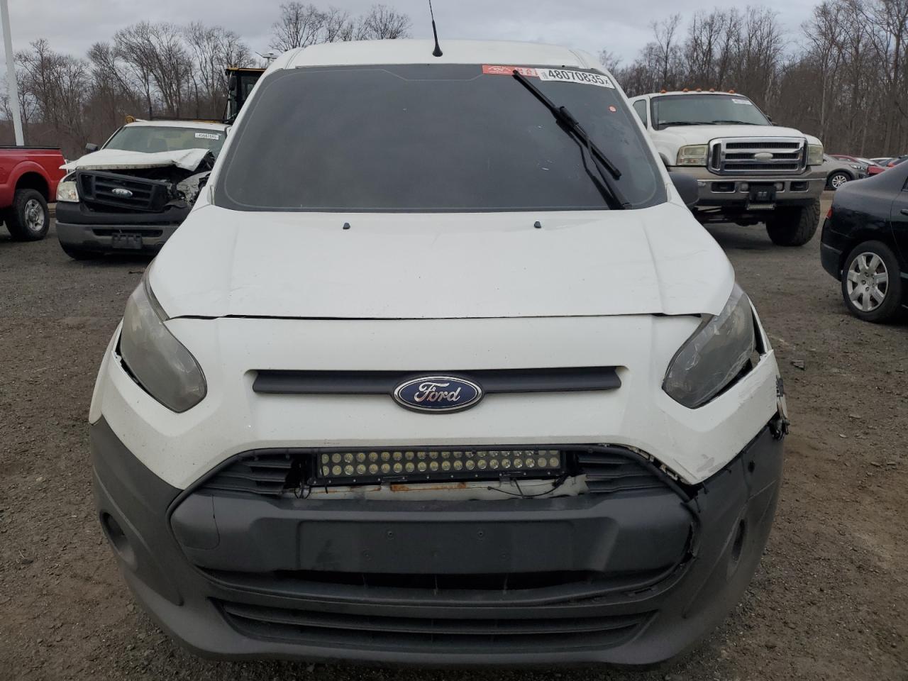 2016 Ford Transit VIN NM0LS7EX1G1252539 Copart auction photo, front end / side damage thumbnail 5