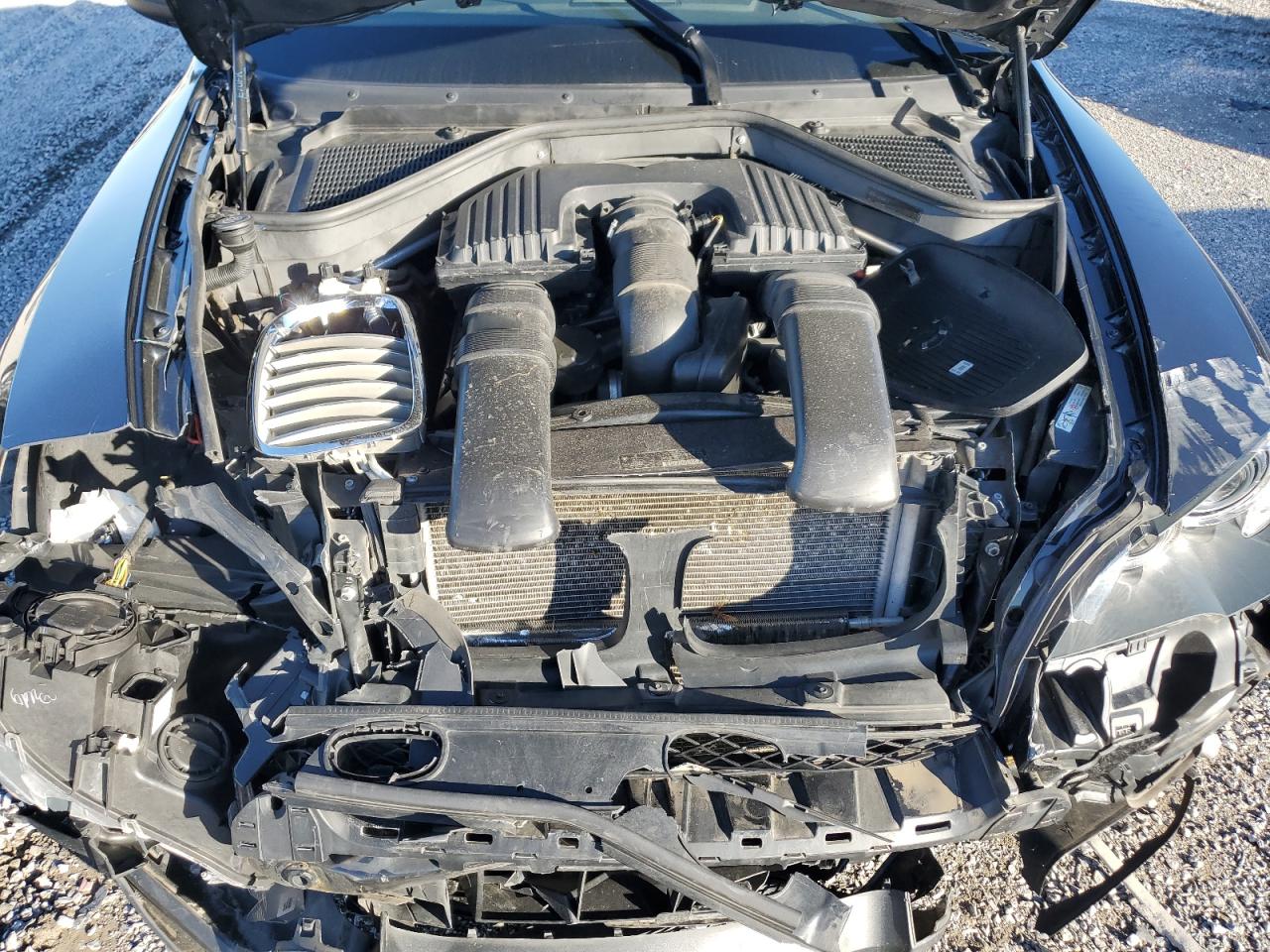 2008 BMW X5 VIN 5UXFE83538L160626 Copart auction photo, front end / minor dent/scratches damage thumbnail 12