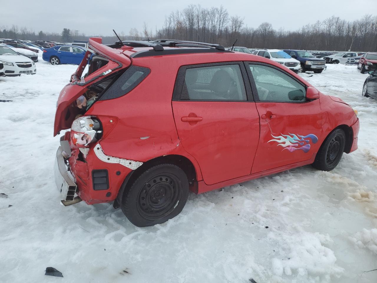 2010 Toyota Corolla VIN 2T1KU4EE5AC271796 Copart auction photo, all over damage thumbnail 3