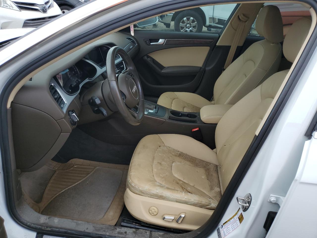 2016 Audi A4 VIN WAUBFAFL2GN012210 Copart auction photo, water/flood damage thumbnail 7