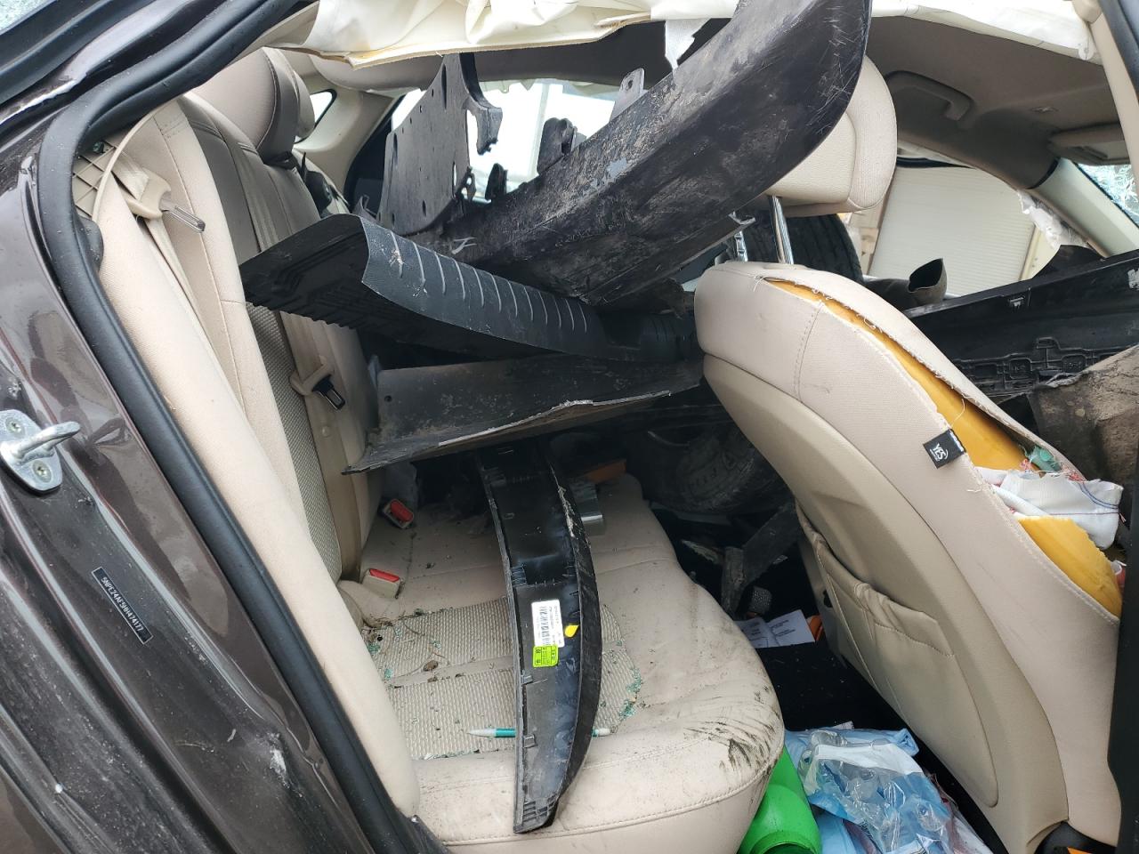 2017 Hyundai Sonata VIN 5NPE24AF5HH474177 Copart auction photo, rollover damage thumbnail 11