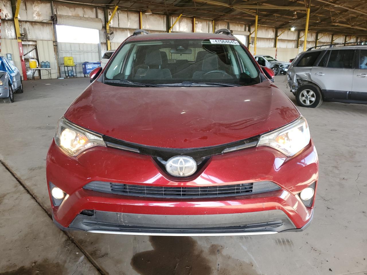 2018 Toyota RAV 4 VIN 2T3RFREV7JW800113 Copart auction photo, rear end damage thumbnail 5