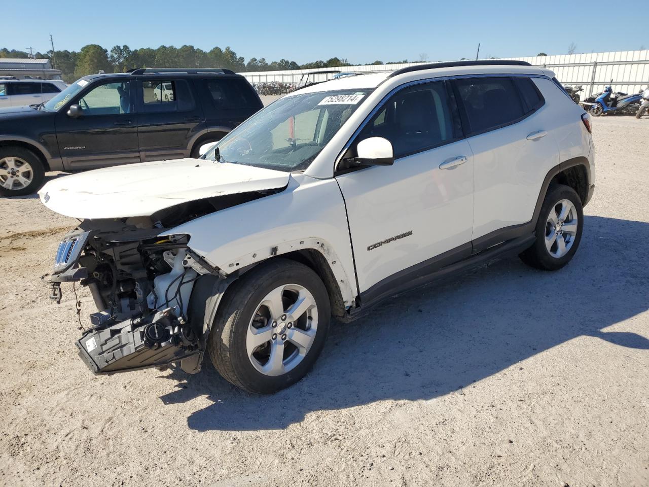 2021 Jeep Compass VIN 3C4NJCBB8MT501827