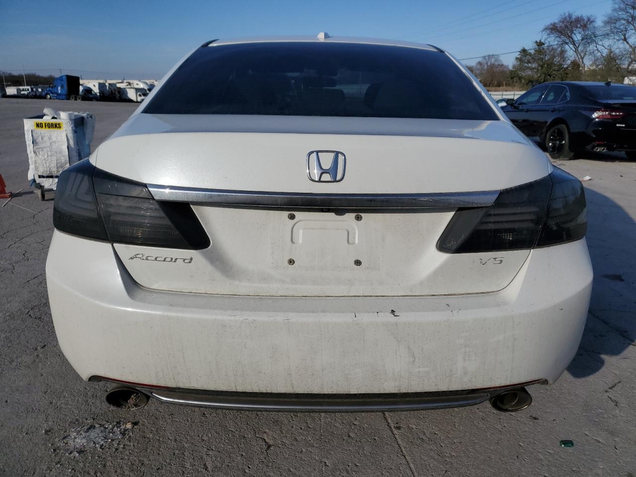 2014 Honda Accord VIN 1HGCR3F85EA033547 Copart auction photo, front end damage thumbnail 6