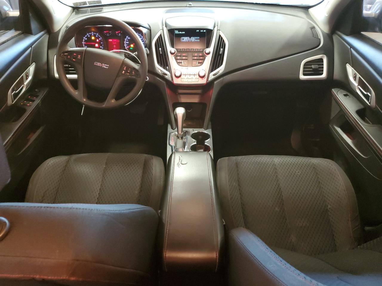 2015 GMC Terrain VIN 2GKALMEK3F6345394 Copart auction photo, front end / side damage thumbnail 8
