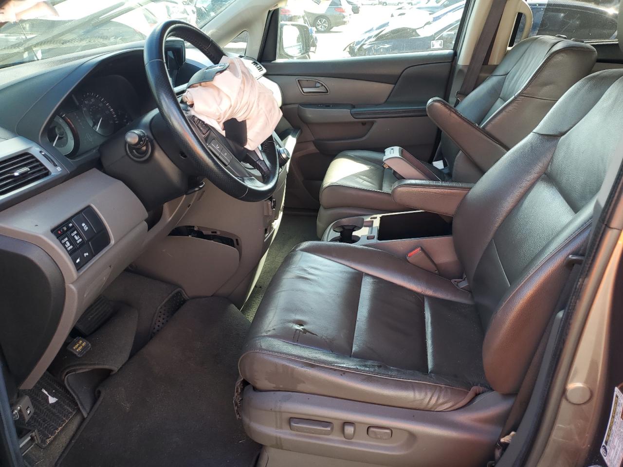2012 Honda Odyssey VIN 5FNRL5H9XCB081500 Copart auction photo, front end damage thumbnail 7