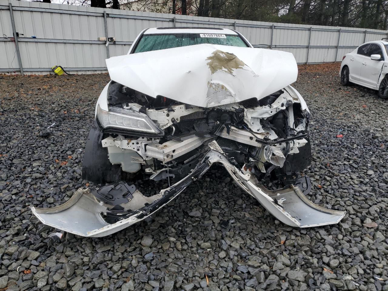 2016 Acura TLX VIN 19UUB2F35GA007640 Copart auction photo, front end damage thumbnail 5
