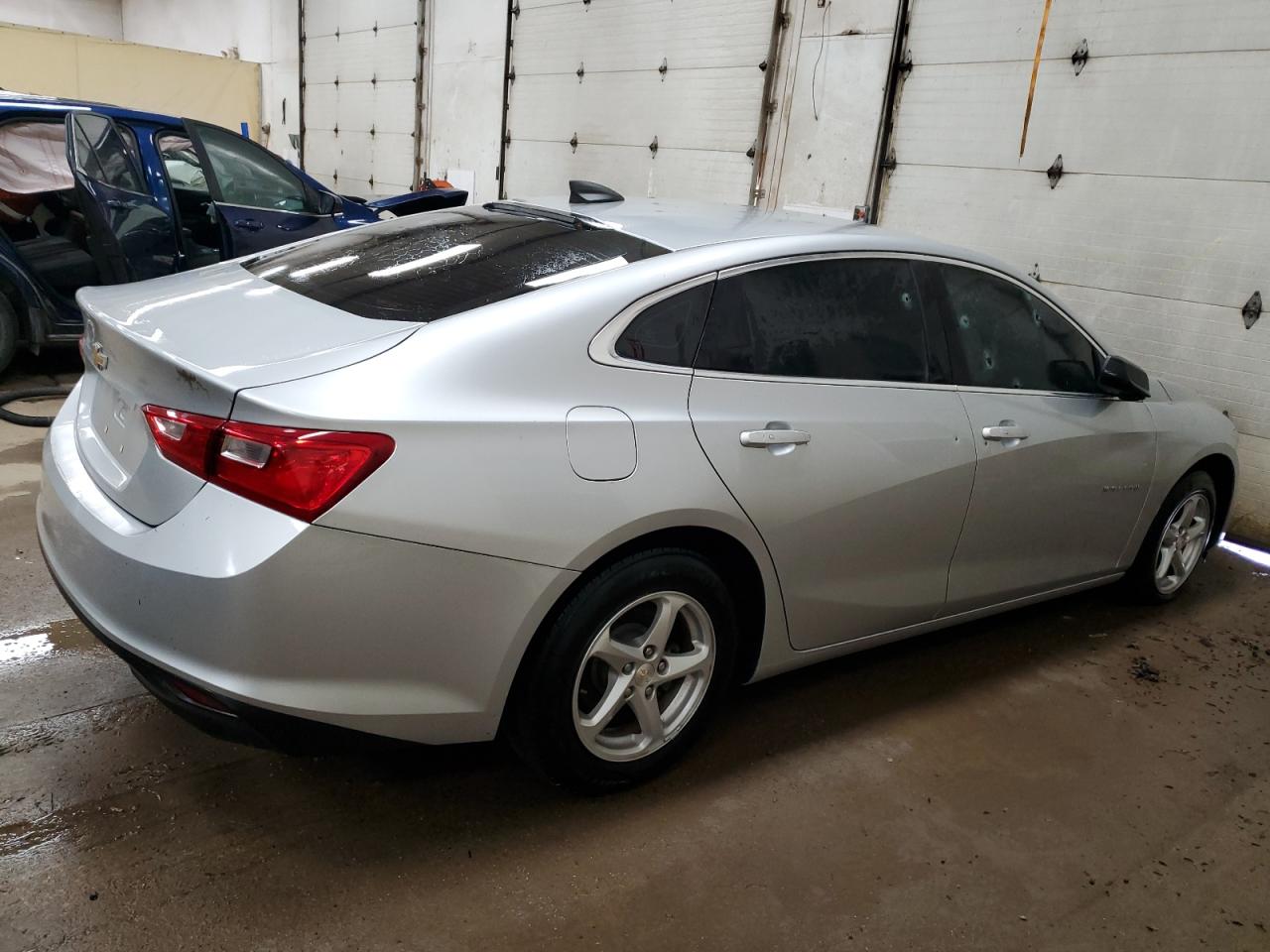2018 Chevrolet Malibu VIN 1G1ZB5ST7JF214982 Copart auction photo, side / minor dent/scratches damage thumbnail 3