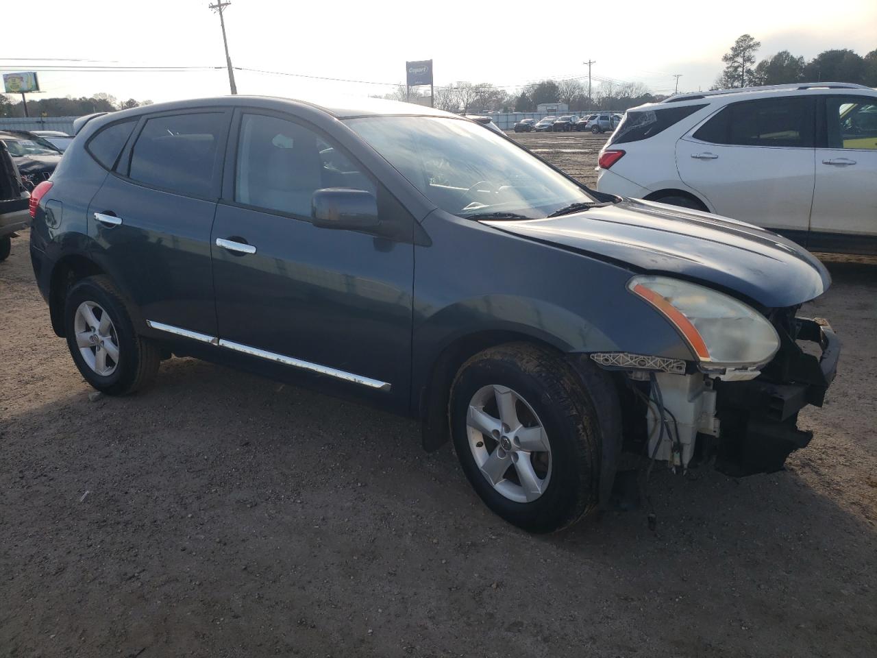 2013 Nissan Rogue VIN JN8AS5MT9DW543080 Copart auction photo, front end / side damage thumbnail 4