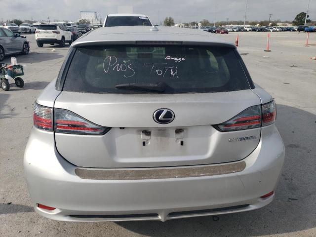2012 Lexus CT VIN JTHKD5BHXC2100529 Copart auction photo, front end damage thumbnail 6