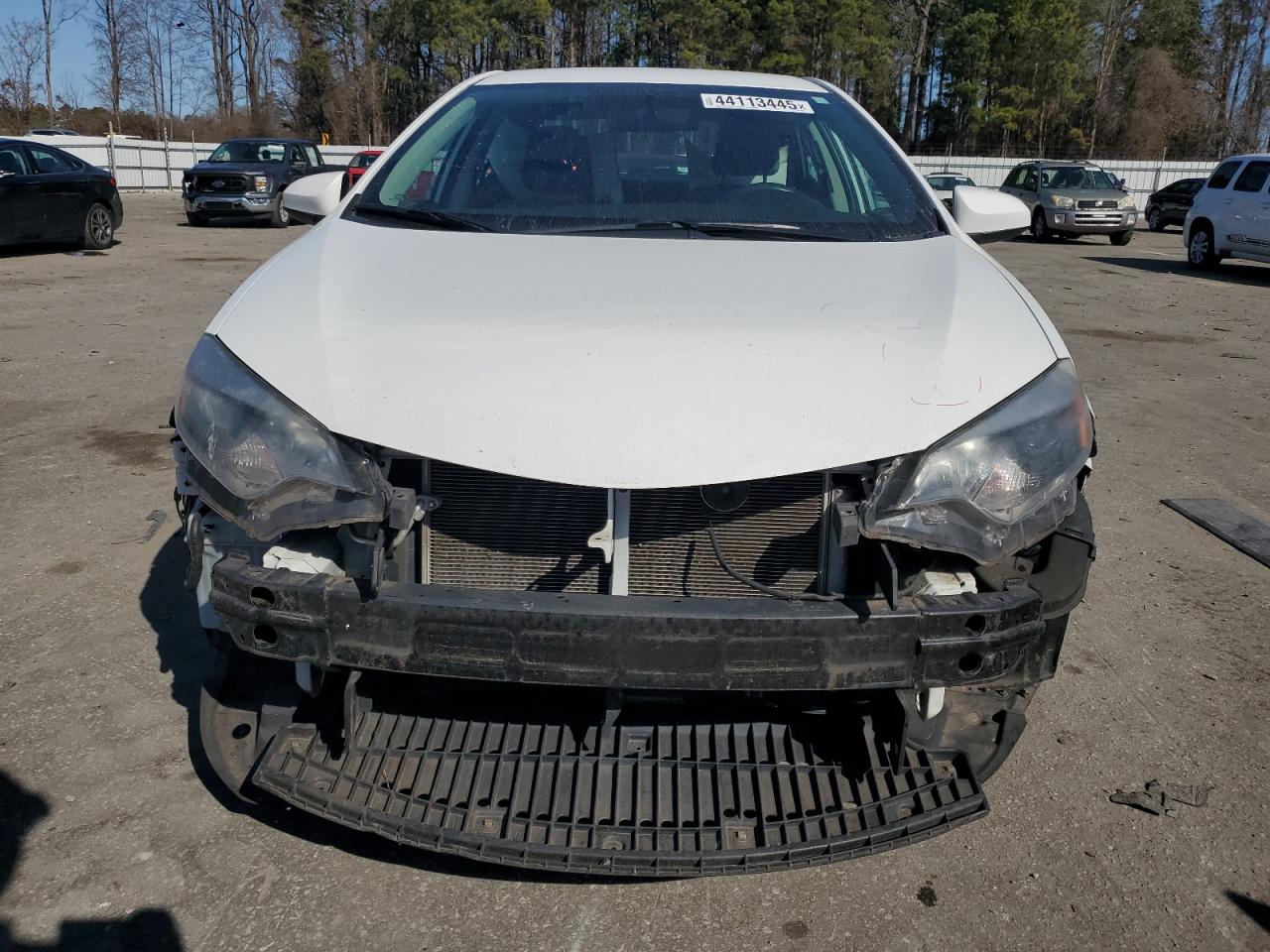 2014 Toyota Corolla VIN 2T1BURHE3EC073460 Copart auction photo, rear end / front end damage thumbnail 5