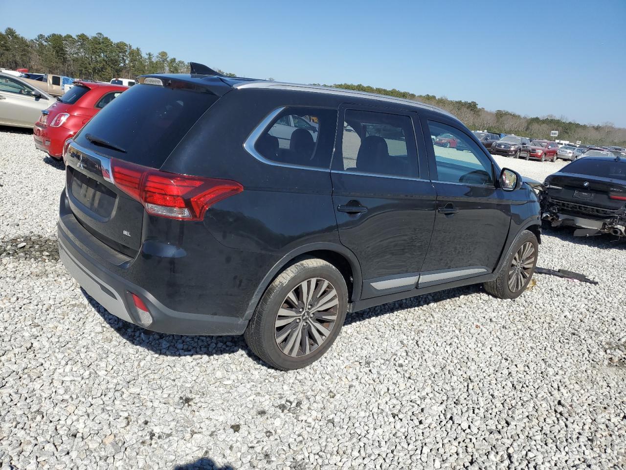 2020 Mitsubishi Outlander VIN JA4AD3A39LZ043300 Copart auction photo, front end / side damage thumbnail 3