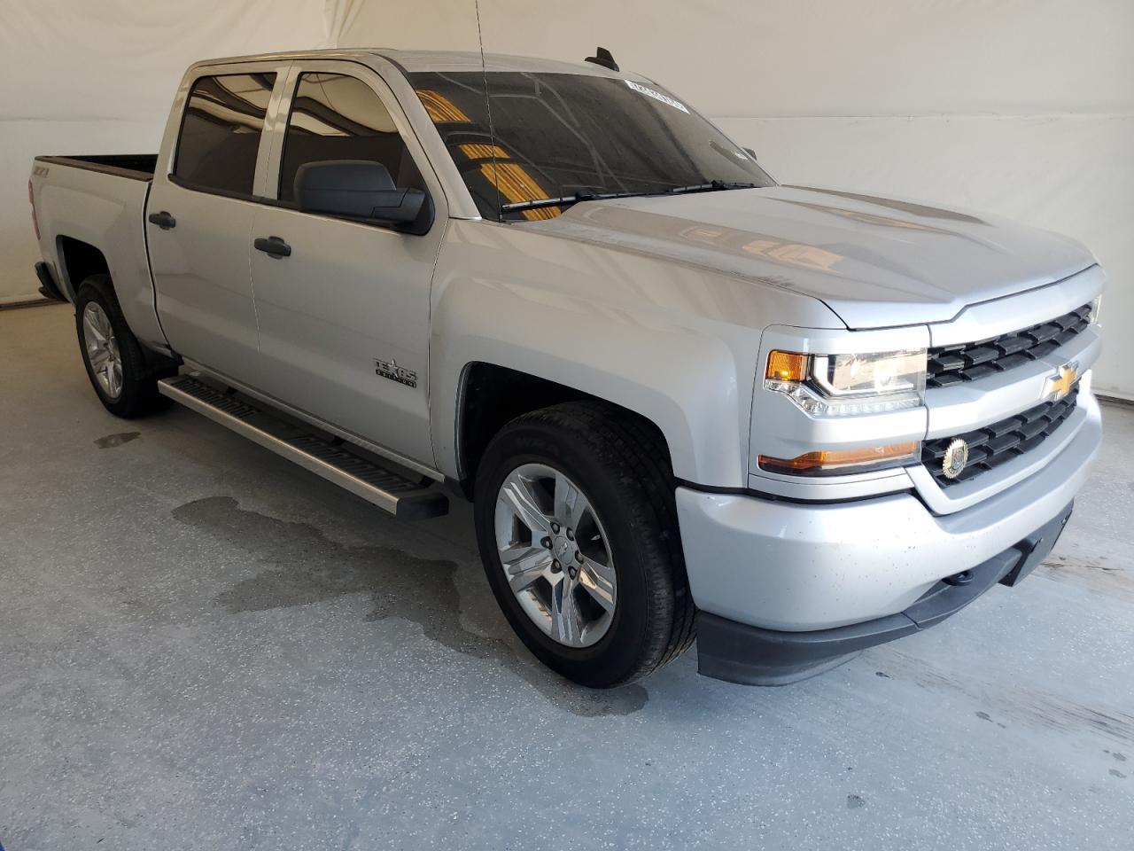 2018 Chevrolet Silverado VIN 3GCPCPEH8JG358442 Copart auction photo, undercarriage damage thumbnail 4