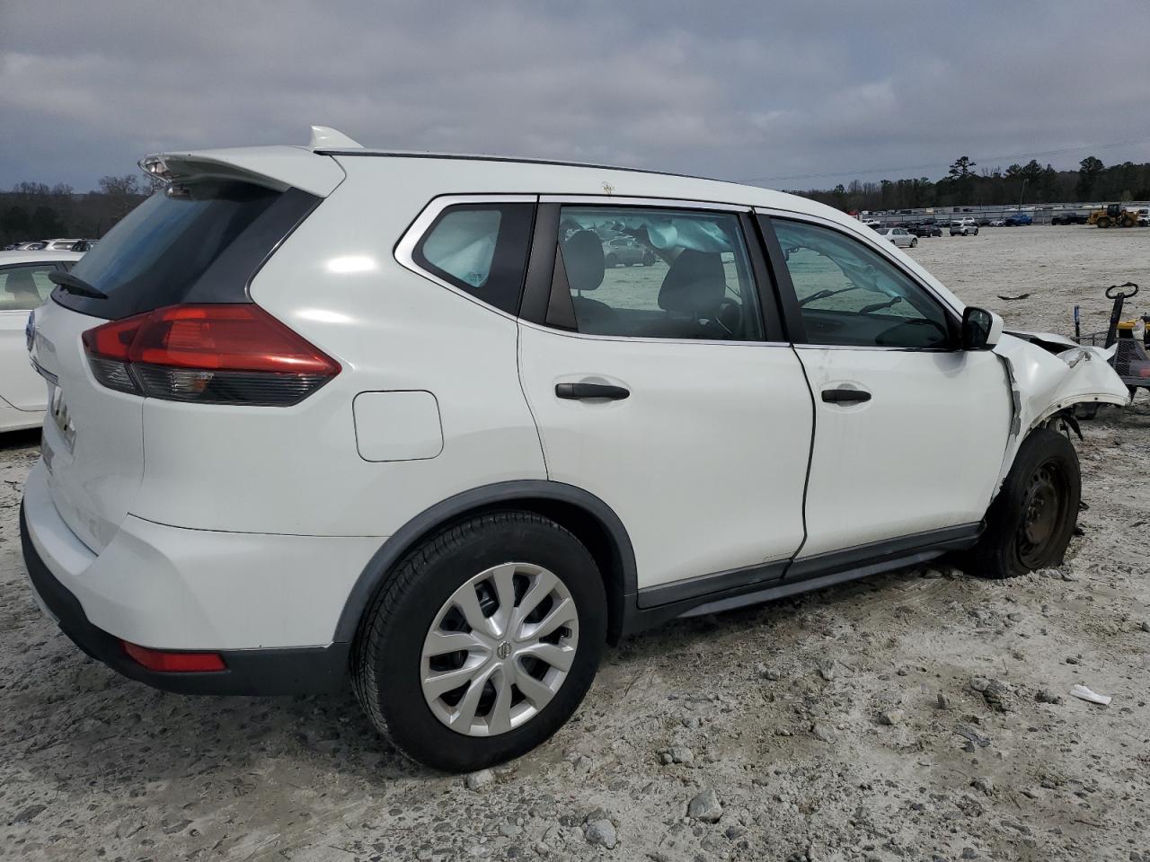 2018 Nissan Rogue VIN KNMAT2MT9JP567621 Copart auction photo, undercarriage / front end damage thumbnail 3