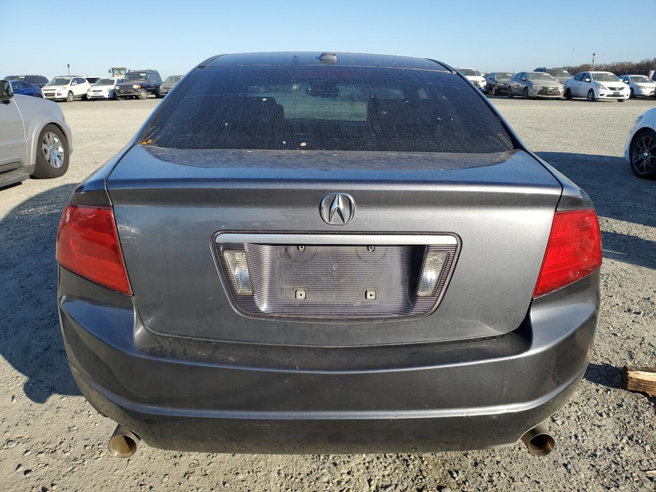 2006 Acura TL VIN 19UUA66296A005938 Copart auction photo, side / mechanical damage thumbnail 6