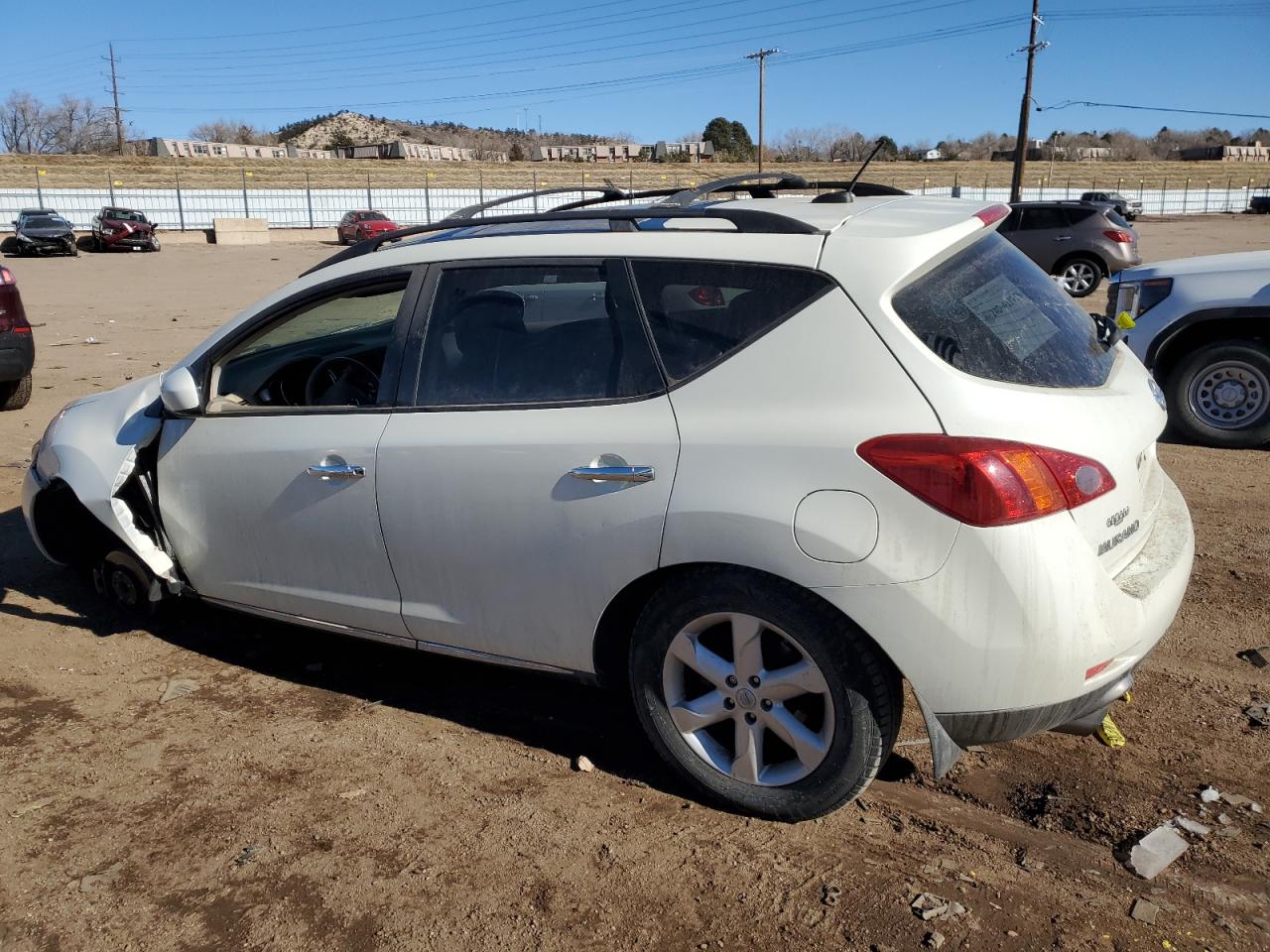 2009 Nissan Murano VIN JN8AZ18W59W102109 Copart auction photo, front end damage thumbnail 2