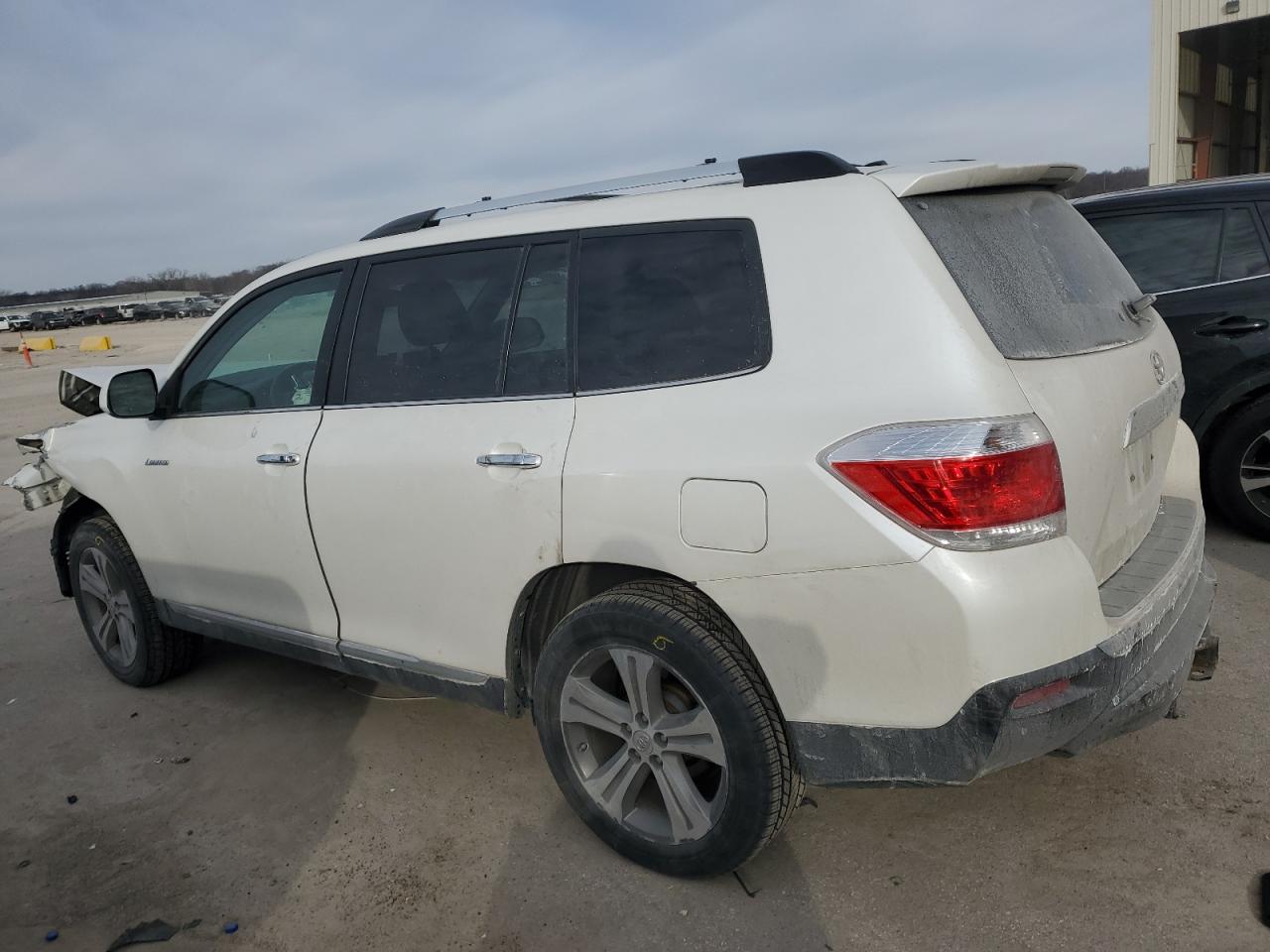 2013 Toyota Highlander VIN 5TDDK3EH7DS193603 Copart auction photo, front end damage thumbnail 2