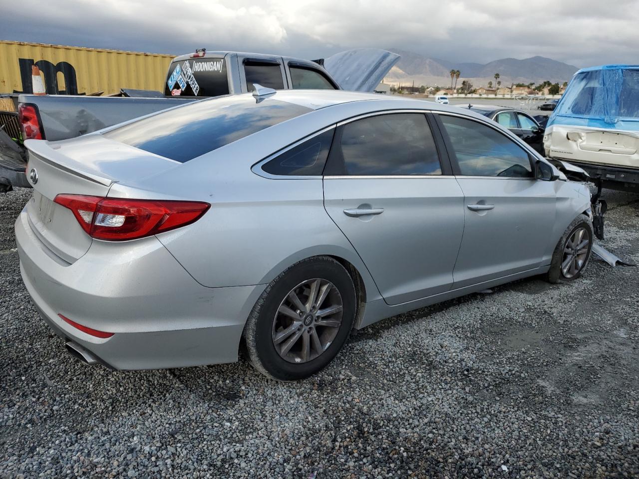 2017 Hyundai Sonata VIN 5NPE24AF0HH508848 Copart auction photo, front end damage thumbnail 3