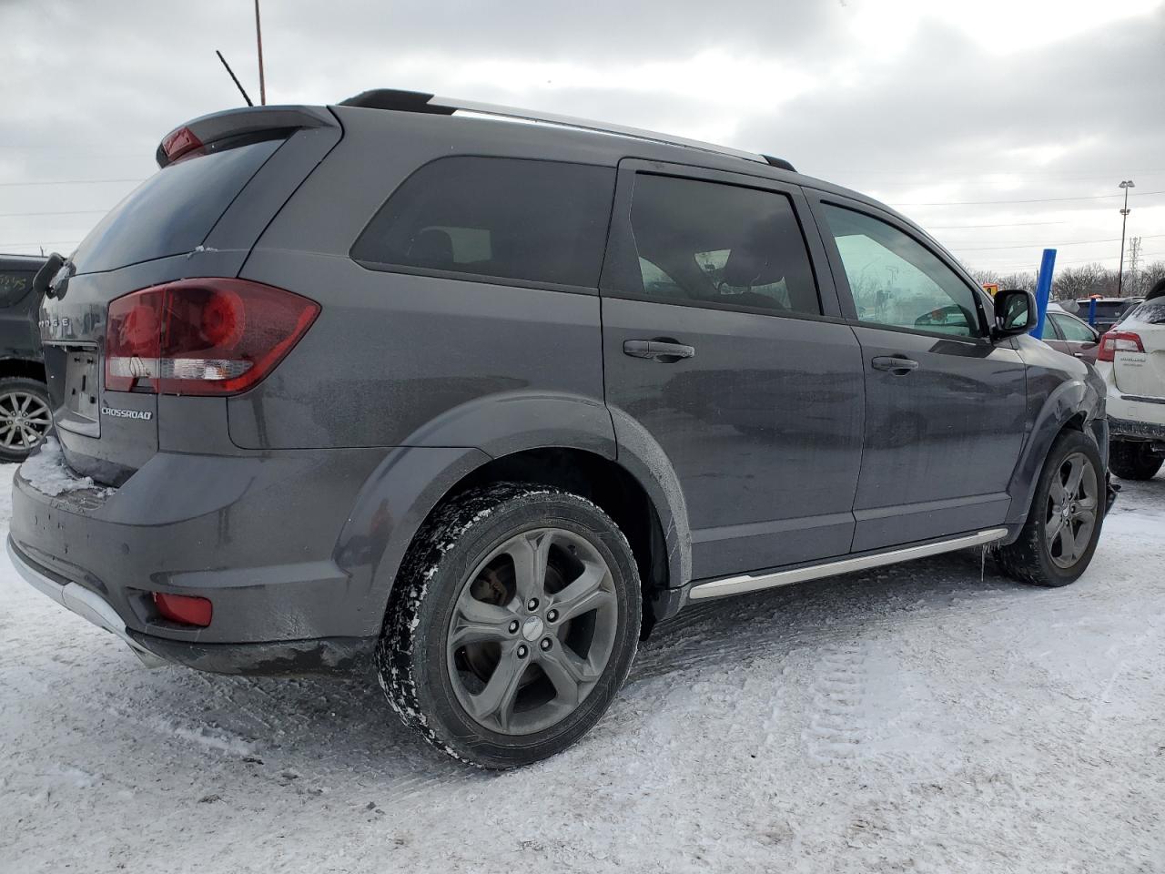 2015 Dodge Journey VIN 3C4PDCGG6FT506452 Copart auction photo, front end / side damage thumbnail 3