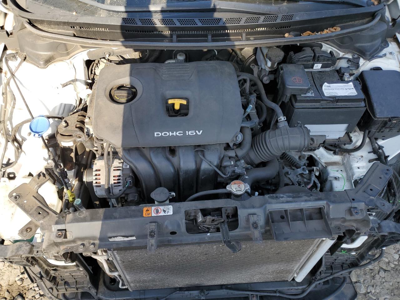 2018 KIA Forte VIN 3KPFK4A77JE217819 Copart auction photo, front end damage thumbnail 11