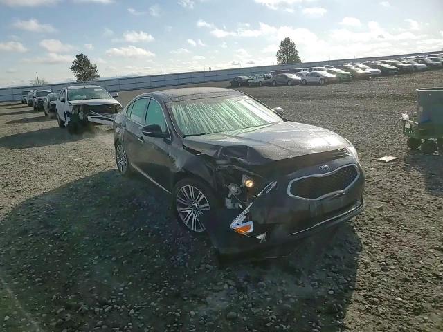 2016 KIA Cadenza VIN KNALN4D70G5201159 Copart auction photo, front end / side damage thumbnail 11