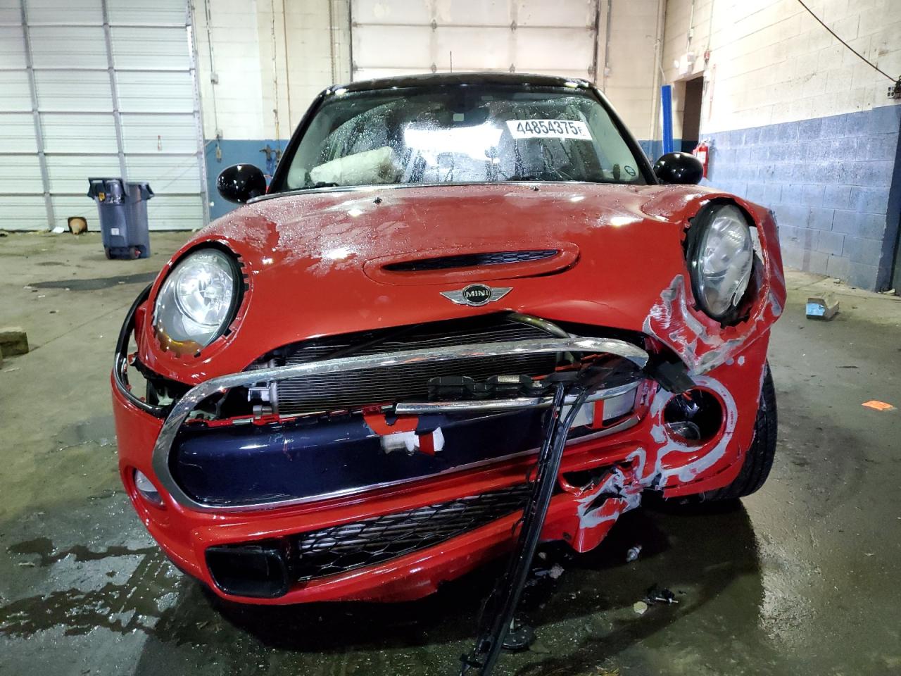 2015 MINI Cooper VIN WMWXU3C58F2B58191 Copart auction photo, front end / rear end damage thumbnail 5