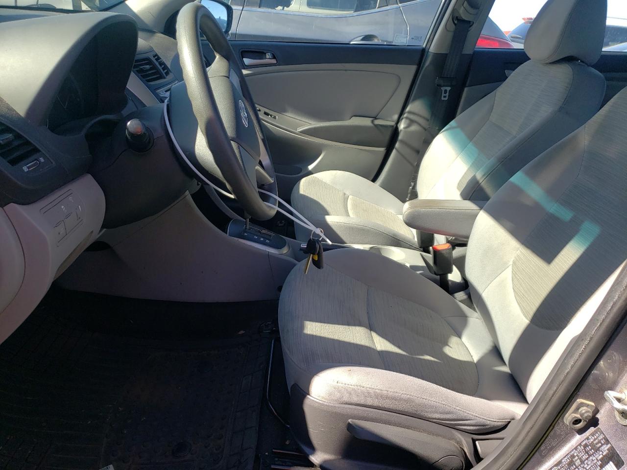 2017 Hyundai Accent VIN KMHCT4AE4HU331184 Copart auction photo, rear end damage thumbnail 7