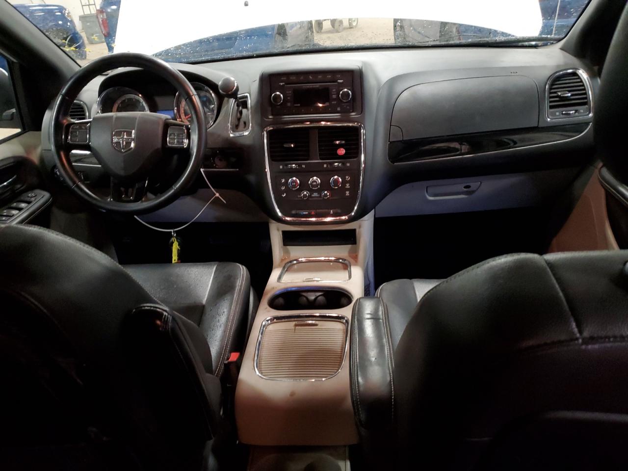 2017 Dodge Caravan VIN 2C4RDGCG4HR600048 Copart auction photo, front end / side damage thumbnail 8