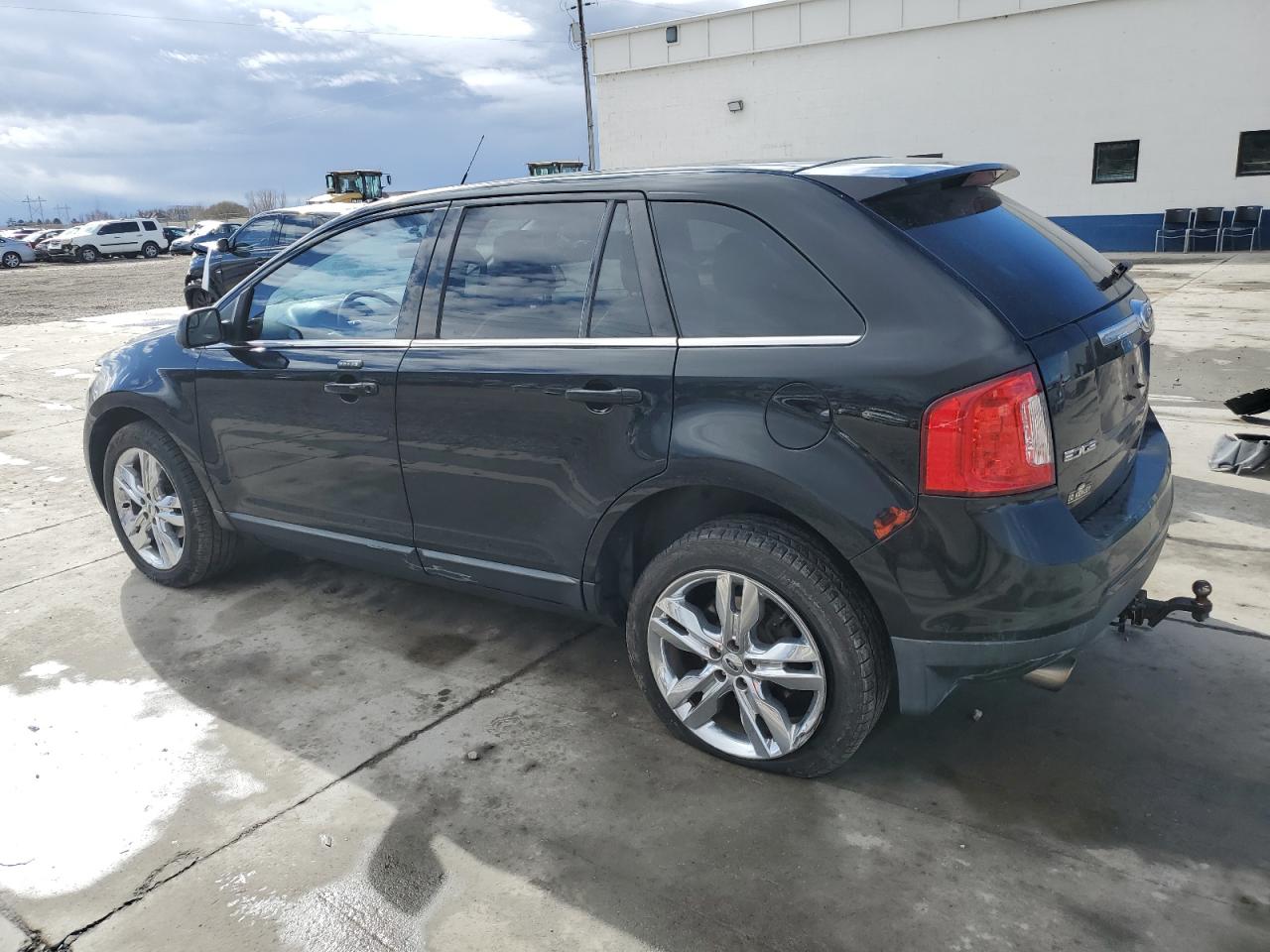 2011 Ford Edge VIN 2FMDK3KC9BBB54563 Copart auction photo, undercarriage / front end damage thumbnail 2