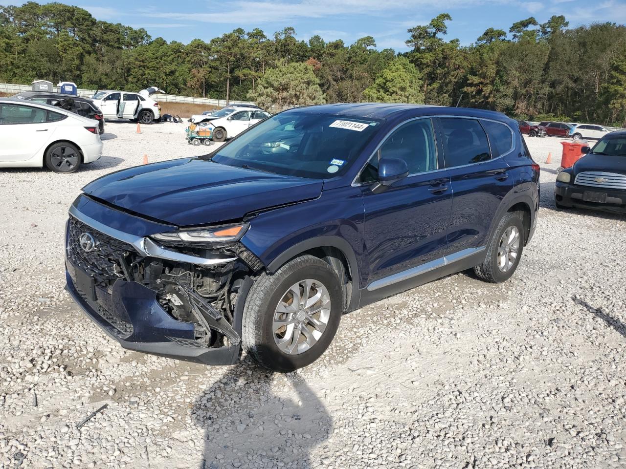 2019 Hyundai Santa Fe VIN 5NMS23ADXKH107470