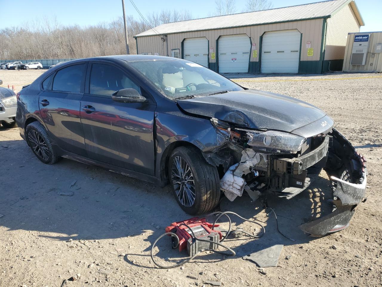 2023 KIA Forte VIN 3KPF54AD8PE658008 Copart auction photo, all over damage thumbnail 4