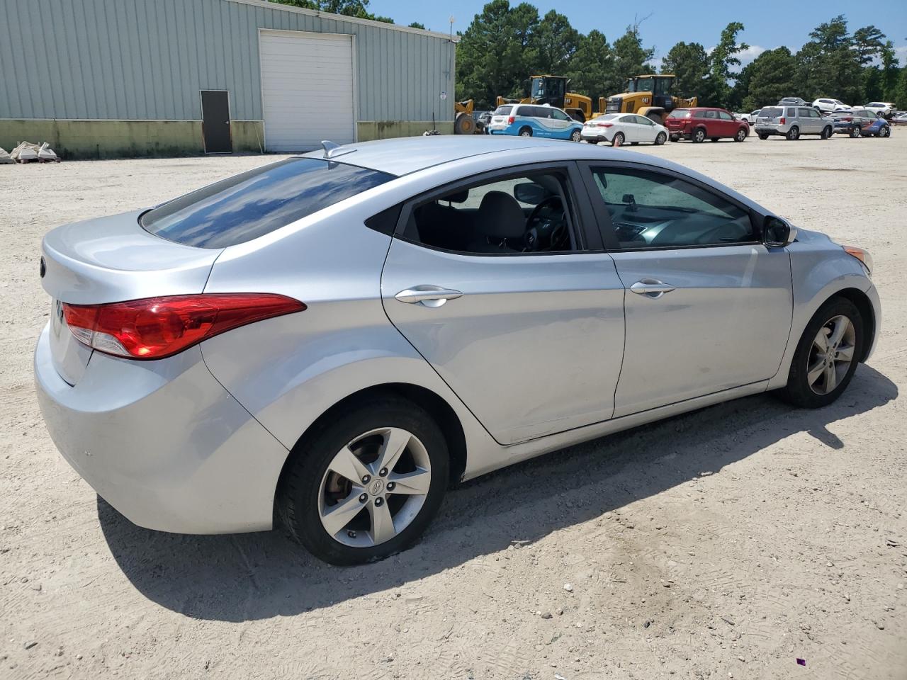 2013 Hyundai Elantra VIN KMHDH4AE3DU938791 Copart auction photo, front end / minor dent/scratches damage thumbnail 3