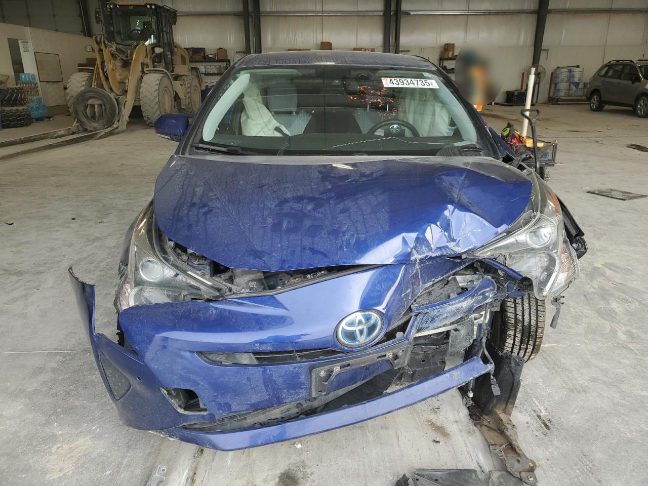 2018 Toyota Prius VIN JTDKARFU4J3066071 Copart auction photo, front end / side damage thumbnail 5