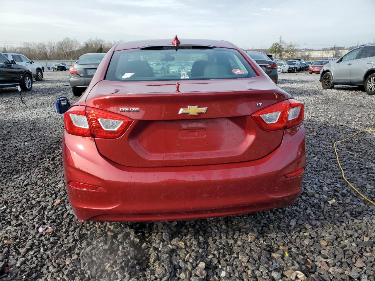 2017 Chevrolet Cruze VIN 1G1BE5SM8H7133933 Copart auction photo, side / rear end damage thumbnail 6
